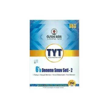 Tyt 6'li Deneme Sınav Seti 2. Set-Özdebir Yayınları