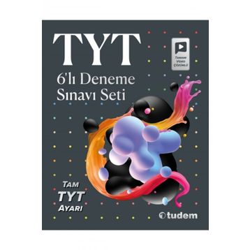 TYT 6'lı Deneme Sınavı Seti Tudem Yayınları