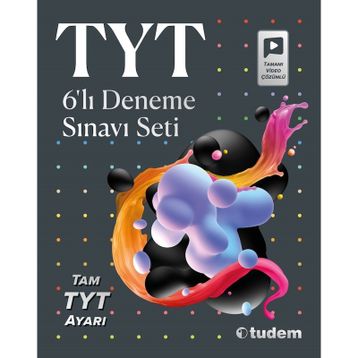 TYT 6'lı Deneme Sınavı Seti Tudem Yayınları