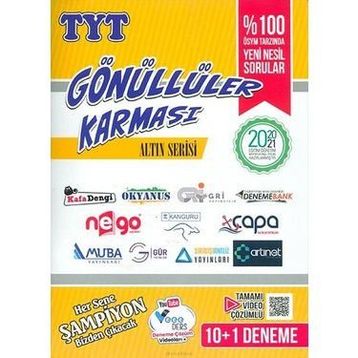 TYT Altın Serisi Gönüllüler Karması - 2021- Gönüllüler Karması Yayınları