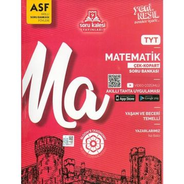 Tyt Asf Matematik 1 Soru Bankası Soru Kalesi Yayınları