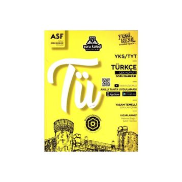 Tyt Asf Türkçe Soru Bankası Soru Kalesi Yayınları