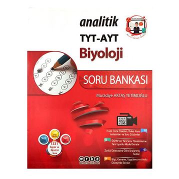 Tyt Ayt Analitik Biyoloji Soru Bankası - Merkez Yayınları