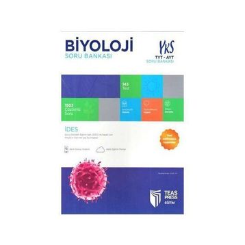 TYT AYT Biyoloji İdes Soru Bankası-Teas Press Yayınları