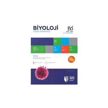 TYT AYT Biyoloji İdes Soru Bankası-Teas Press Yayınları