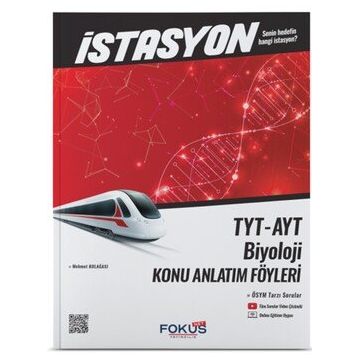 TYT AYT Biyoloji İstasyon Konu Anlatım Föyleri Fokus-Net Yayıncılık