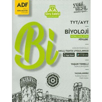 Tyt-Ayt Biyoloji Soru Bankası Soru Kalesi Yayınları