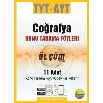 TYT AYT Cografya Tarama Föyleri 11 Fasikül Pano Yayınevi