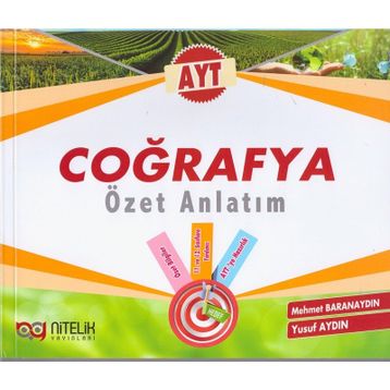 TYT AYT Coğrafya, Tarih Özet Anlatımlı 3'lü Set Nitelik Yayınları
