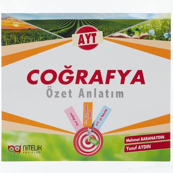 TYT AYT Coğrafya, Tarih Özet Anlatımlı 3'lü Set Nitelik Yayınları