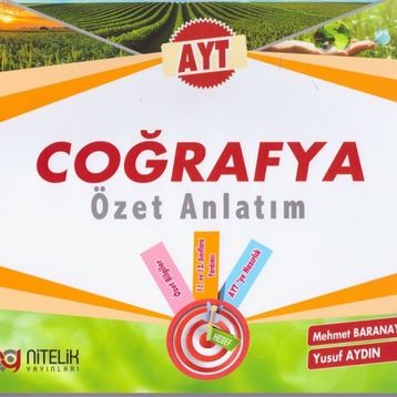 TYT AYT Coğrafya, Tarih Özet Anlatımlı 3'lü Set Nitelik Yayınları