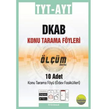TYT AYT Din Kültürü ve Ahlak Bilgisi Konu Tarama Föyleri-Pano Yayınları