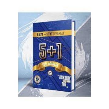 TYT AYT Eşit Ağırlık 5 + 1 Denemesi - Bilgi Sarmal Yayınları