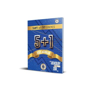 TYT AYT Eşit Ağırlık 5 + 1 Denemesi - Bilgi Sarmal Yayınları