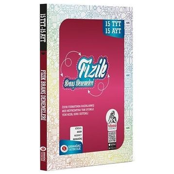 TYT AYT Fizik Branş Denemeleri - Karaağaç Yayınları