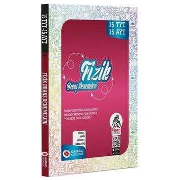 TYT AYT Fizik Branş Denemeleri - Karaağaç Yayınları