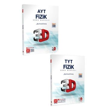 TYT AYT Fizik Soru Bankası Fırsat Seti-Çözüm 3D Yayınları