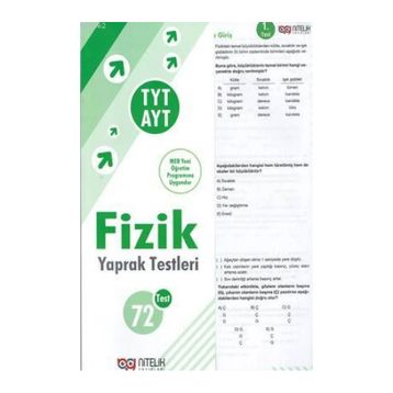 TYT AYT Fizik Yaprak Testleri Nitelik Yayınları