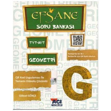 TYT AYT Geometri Efsane Soru Bankası Açı Yayınları