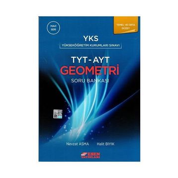 TYT AYT Geometri Soru Bankası Mavi Serisi Esen Yayınları