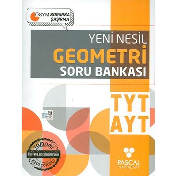 TYT AYT Geometri Soru Bankası-Pascal Yayınları