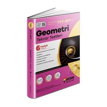 TYT AYT Geometri Tekrar Testleri 2021-Aydın Yayınları