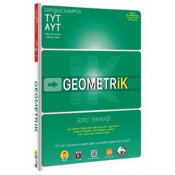 TYT AYT Geometrik Soru Bankası Tonguç Akademi Yayınları