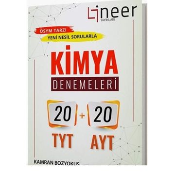 TYT AYT Kimya Denemeleri Kamran Bozyokuş Lineer Yayınları