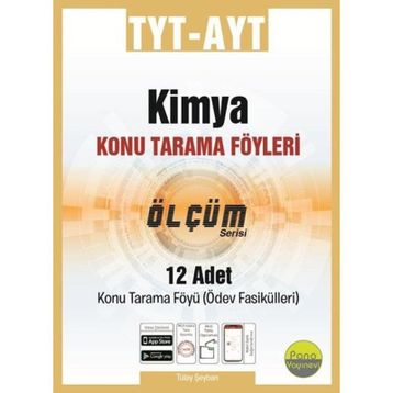 TYT AYT Kimya Tarama Föyleri 12 Fasikül Pano Yayınevi