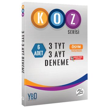 TYT AYT Koz Deneme Serisi Tonguç Akademi Yayınları