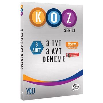 TYT AYT Koz Deneme Serisi Tonguç Akademi Yayınları