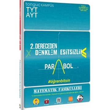 Tyt Ayt Matematik Fasikülleri İkinci Dereceden Denklemler Parabol Eşitsizlikler-Tonguç Akademi