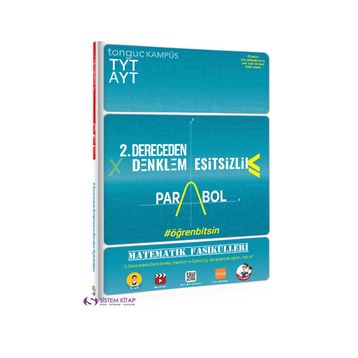 Tyt Ayt Matematik Fasikülleri İkinci Dereceden Denklemler Parabol Eşitsizlikler-Tonguç Akademi