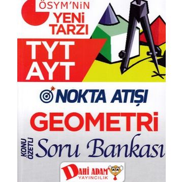 TYT AYT Nokra Atışı Geometri Konu Özetli Soru Bankası Dahi Adam Yayınları