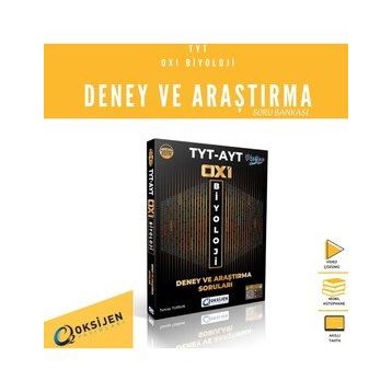 TYT-AYT Oxi Biyoloji Deney ve Araştırma Soruları - Oksijen Yayınları