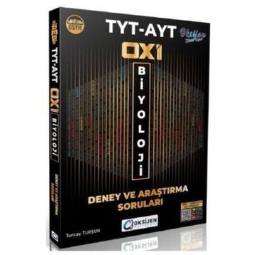 TYT-AYT Oxi Biyoloji Deney ve Araştırma Soruları - Oksijen Yayınları