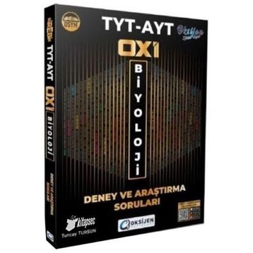 TYT-AYT Oxi Biyoloji Deney ve Araştırma Soruları - Oksijen Yayınları