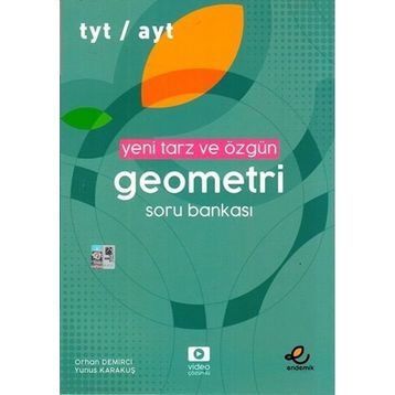 Tyt Ayt Tamamı Hücrelenmiş ve Özet Bilgilerle Destekli Yeni Tarz ve Özgün Geometri Soru Bankası Endemik Yayınları