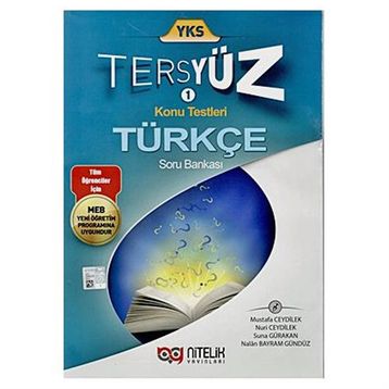 TYT AYT Türkçe Tersyüz Soru Kitabı*Nitelik Yayınları