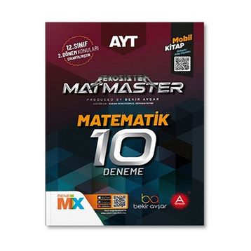 TYT Bekosistem Matmaster Matematik 10'lu Deneme + AYT Bekosistem Matematik 10'lu Deneme - Bekir Avşar