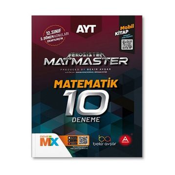TYT Bekosistem Matmaster Matematik 10'lu Deneme + AYT Bekosistem Matematik 10'lu Deneme - Bekir Avşar