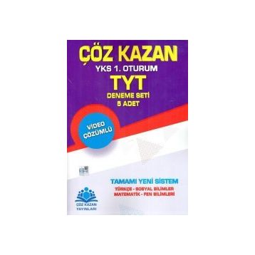 TYT Beşli Deneme Sınavı Çöz Kazan Yayınları