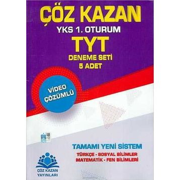 TYT Beşli Deneme Sınavı Çöz Kazan Yayınları