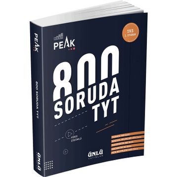 TYT Best Peak 800 Soruda Soru Bankası - Ünlü Yayınları