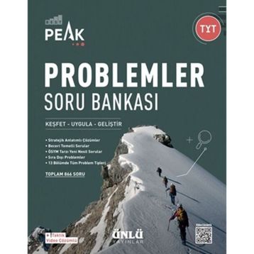 TYT Best Peak Problemler Soru Bankası - Ünlü Yayınları