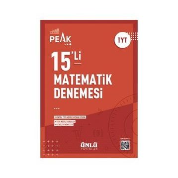 TYT Best Peak Temel Matematik 15 Deneme - Ünlü Yayınları