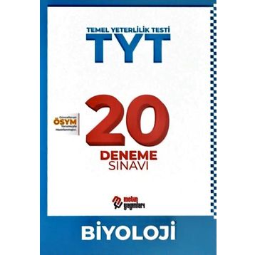 TYT Biyoloji 20 Deneme Metin Yayınları