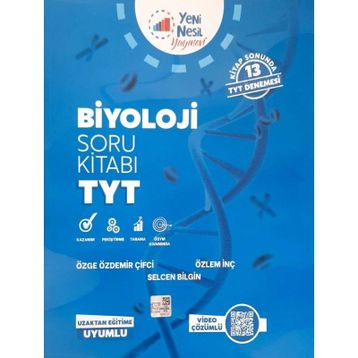 TYT Biyoloji Soru Bankası - Yeni Nesil Yayınları