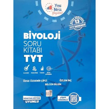 TYT Biyoloji Soru Bankası - Yeni Nesil Yayınları