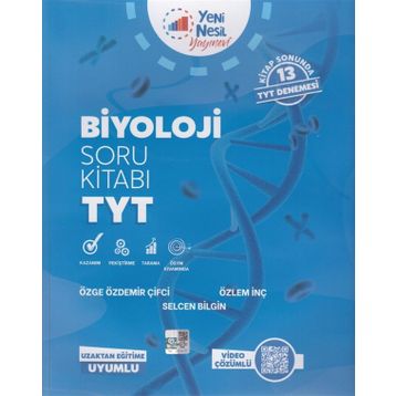 TYT Biyoloji Soru Bankası - Yeni Nesil Yayınları